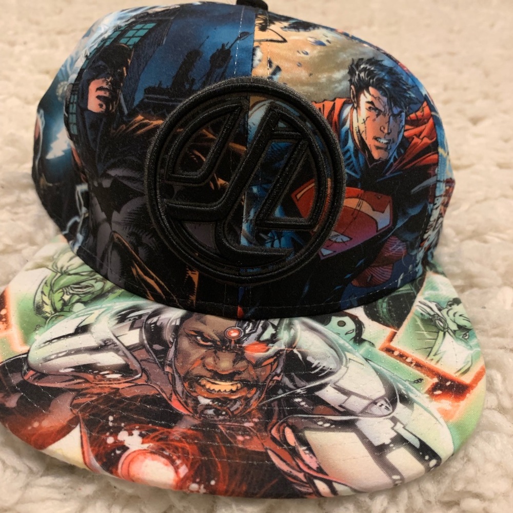 justice league snapback hat